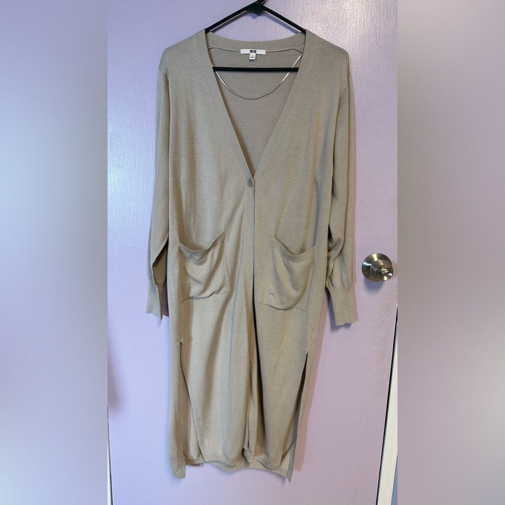 Uniqlo Long Cardigan Size S